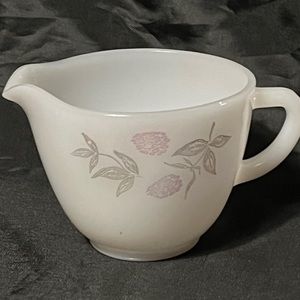 Milk Glass Creamer Pitcher
